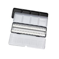 Bothyi - Paleta De Acuarela Vacía, Caja De Pintura Para Pintar Al Óleo O Acuarela (26 Medias Pastillas)