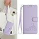 thumbnail image 3 of Funda tipo cartera FOXDOCK para Motorola MOTO G 5G 2020 con soporte, ranuras, RFID, diseño de gato, 3 of 5