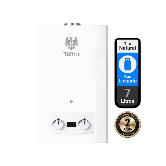 Calefont Albin Trotter 7 Litros Tiro Natural Gas Licuado