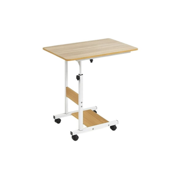 Mesa De Trabajo Ajustable Con Ruedas
