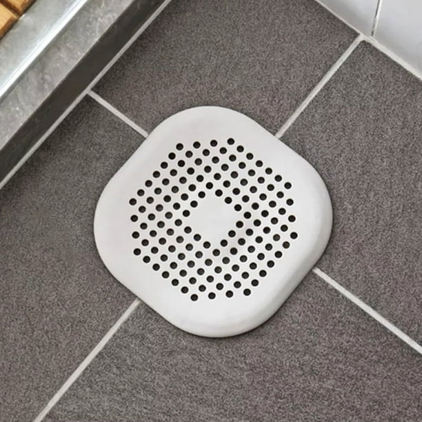 1pc Silicone Floor Drain, Shower Drain Hair Cather, Bathroom Drain Hair Anti-Clogging Filter, For Bathroom Kitchen Sink