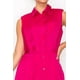 thumbnail image 3 of Vestido Camisero Plisado Con Botones, 3 of 5