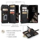 thumbnail image 3 of Funda CaseMe para Samsung Galaxy A37 5G, Funda Tipo Billetera para Mujer y Hombres, Moda Duradera de Cuero PU Magnético con Tapa, Correa, Correa de Muñeca, Cierre de Zíper, Tarjetero, Billetera,, 3 of 9