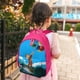 thumbnail image 5 of Jorge el Curioso Mono Mochila Escolar para Niños y Niñas, Mochila Infantil Ligera de Alta Calidad, Grande y Duradera ROSA, 5 of 6
