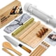thumbnail image 1 of Kit para Hacer Sushi ISSEVE con Esterillas de Bambú, Cuchillo y Rodillo, 1 of 9