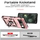 thumbnail image 4 of Funda Resistente Anillo Soporte Google Pixel 7 Pro Privacidad Cámara Montaje Magnético Oro rosa, 4 of 5