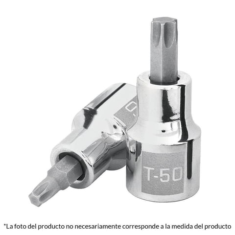 Truper - Dado De Punta Torx Cuadrante 1/2"" T20