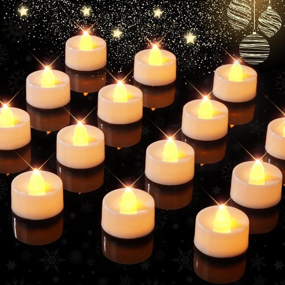 Velas LED tealight BEICHI con temporizador de 6 horas