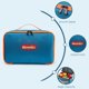 thumbnail image 4 of Funda de transporte para juguetes Gemmicc, bolsa de almacenamiento para azulejos magnéticos, azul, 4 of 6