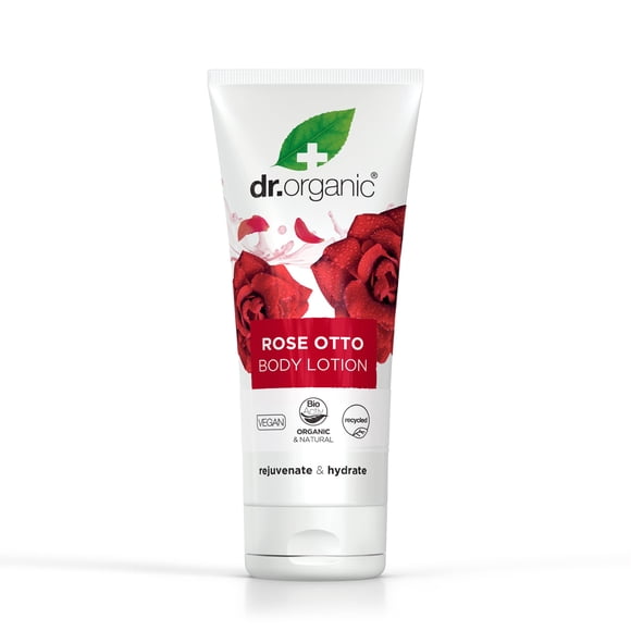 Loción para la Piel Dr. Organic Rose Otto 200 ml