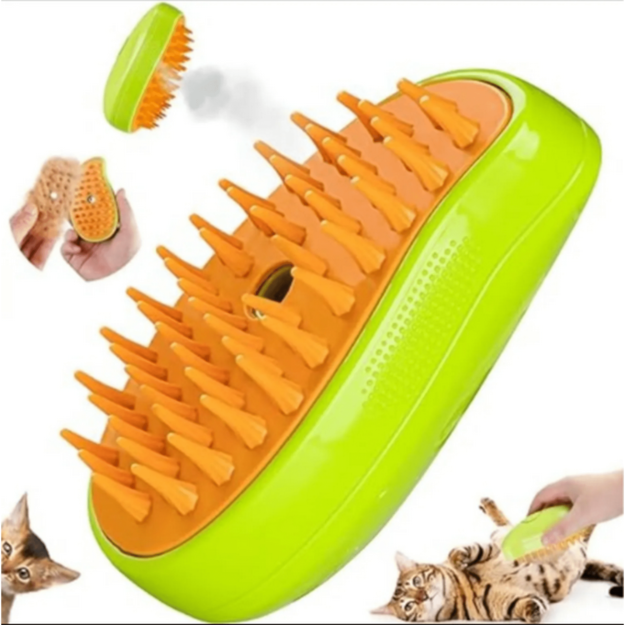 Genérico - Cepillo De Vapor Para Gatos Cepillo De Vapor Para Gatos