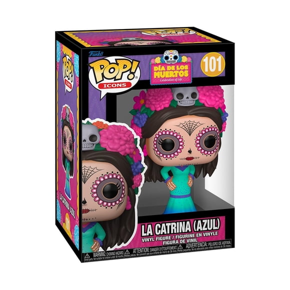 Figura de vinilo Funko Pop! Icono Dia De Los Muertos La Catrina