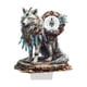 thumbnail image 5 of 2d Lobo De Letrero Acrílico Regalo Figura De Moda Para Fiesta De Chimenea De Gabinete, 5 of 5