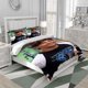 thumbnail image 1 of 3pcs Louis William Tomlinson Concert Photo Print Bedding Set Soft Duvet Cover and Two Pillowcases, 1 of 5
