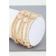 thumbnail image 1 of Pulsera Fashnzfab De Cuentas Conchas Brillantes, 1 of 3
