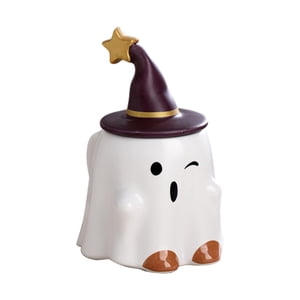 Magideal - Taza De Café De Halloween, Taza De Café 3D, Taza De Té Con Asa, Linda Taza De Fantasma De Escritorio, Taza De Café De Cerámica Para Fiesta De Otoño, O Elfo Parpadeante