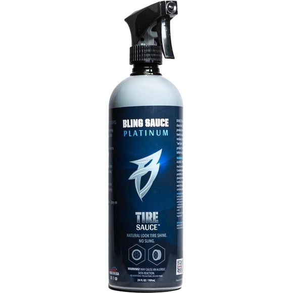 Brillo para llantas Bling Sauce Platinum 709 ml aroma a menta