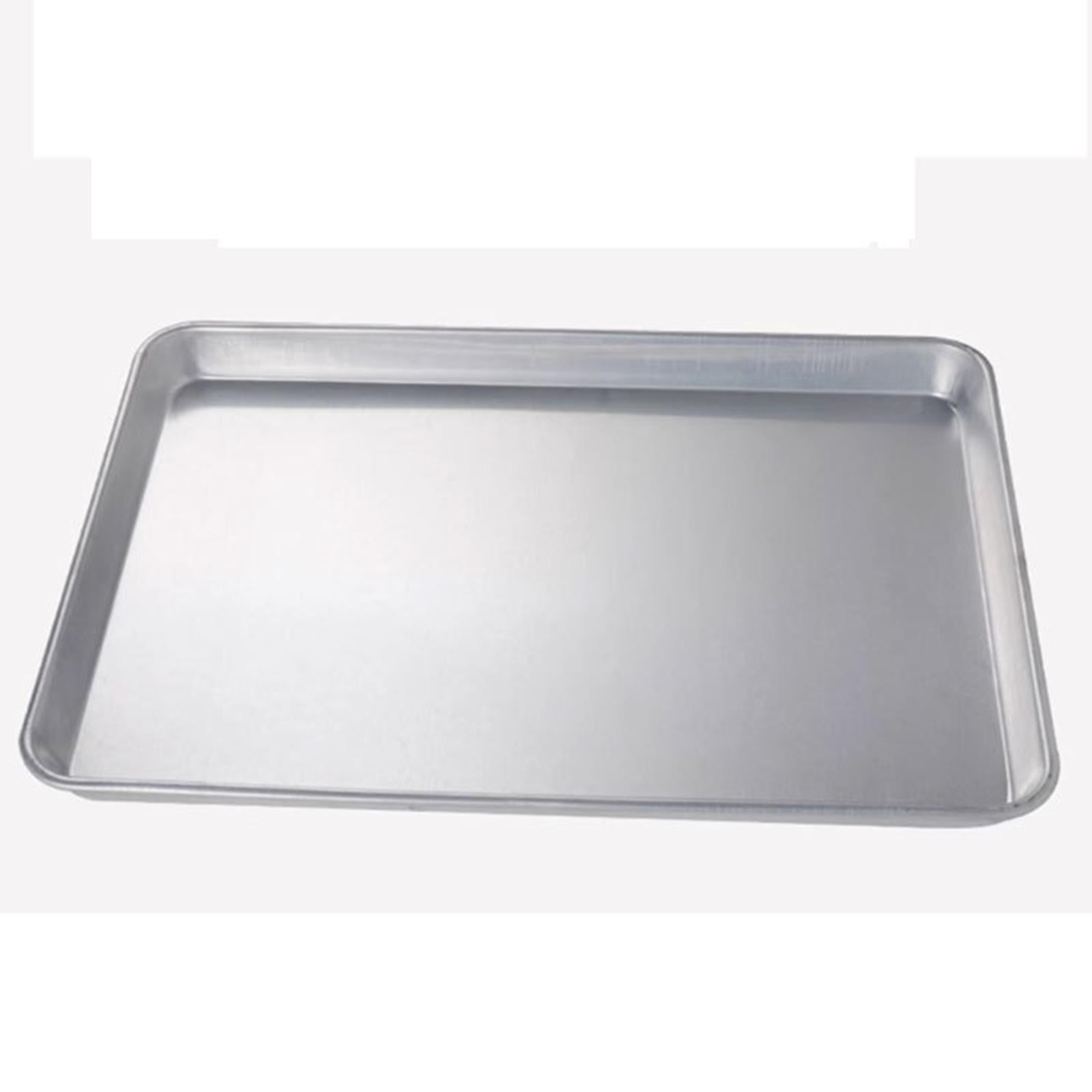 Magideal - Bandeja Para Hornear Bandejas Para Horno De Metal De Aleación De Aluminio, Fácil De Limpiar, Bandeja Rectangular Para Hornear, Bandeja Para Hornear En