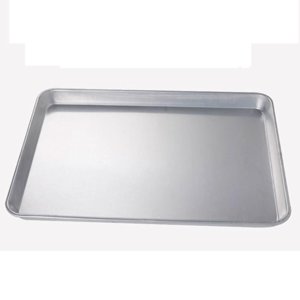 Magideal - Bandeja Para Hornear Bandejas Para Horno De Metal De Aleación De Aluminio, Fácil De Limpiar, Bandeja Rectangular Para Hornear, Bandeja Para Hornear En