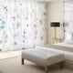 thumbnail image 2 of Cortinas Fereyis con hojas florales para sala de estar, 214 cm, 2 paneles, 2 of 7