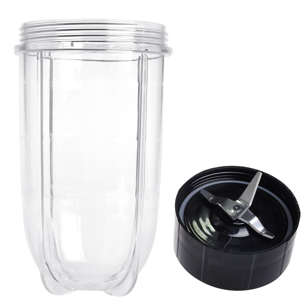 Queentrade - Juego De Vasos Cross Blade De Repuesto Y 473 Ml Para Magic Bullet