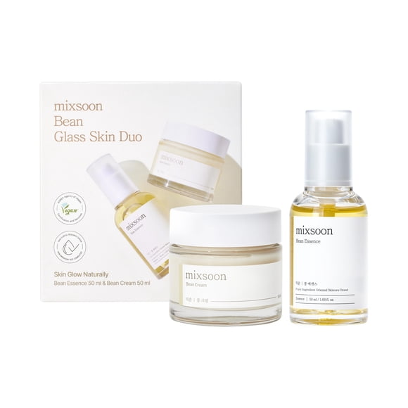 Mezcla para el cuidado de la piel Bean Glass Skin Duo Bean Essence 50 ml + Bean Cream 50 ml
