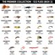 thumbnail image 3 of Surtido de moscas para pesca con mosca Ventures Fly Co. 122 Premium, 3 of 6