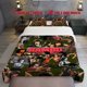 thumbnail image 1 of 3pcs Rambo Themed Bedding Set Green Camouflage Duvet Cover with Action Movie Posters 2 Pillowcases (Zip Closure, 1 of 1