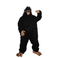 Costume Seasons Deluxe Con Forma De Chimpancé Para Adulto, Con Máscara Y Mono