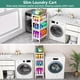 thumbnail image 5 of Carrito de almacenamiento Vivihomety Utility de 4 niveles, color blanco enrollable, 5 of 8
