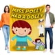 thumbnail image 1 of La Señorita Polly Tenía un Muñeco anti-pilling, suave, ligera, esponjosa y acogedora de lujo para hogar y cocina – Perfecta para niños y adultos,100X80cm, 1 of 6