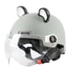 thumbnail image 4 of Accesorio Para Casco De Ciclomotor Jet Para Motocicletas Eléctricas Chopper Moped Gris, 4 of 5