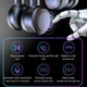 thumbnail image 3 of Auriculares inalámbricos de conducción ósea para juegos con ANC, pantalla LED, BT5.0, latencia ultra baja de 15 ms, ergonómicos e impermeables IPX5 para juegos en PC y móviles, 3 of 11