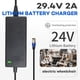 thumbnail image 2 of Cargador YANGZIDIANYUAN 29,4 V 2 A con conector XLR para batería de 24 V, 2 of 7