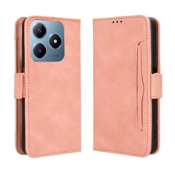 Funda Tipo Billetera FOXDOCK para Realme C61 4G – Tapa Flip con Tarjetero