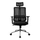 thumbnail image 3 of Silla Oficina Ergonómica Flexa Negra | Apoyabrazos y Reposacabezas Ajustable, 3 of 10