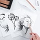 thumbnail image 5 of KALOUR 28 Pro Set de Lápices de Dibujo – 14 Lápices de Grafito (14B–5H), Lápices de Carboncillo, Gomas de Borrar, Sacapuntas y Difusores – Kit de Arte Completo para Artistas y Principiantes, 5 of 7