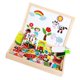 thumbnail image 5 of Ni?os Tablero De Dibujo Magnético De Madera Rompecabezas Montessori Juguetes Granja, 5 of 5