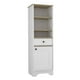 thumbnail image 1 of Estante Organzador Baño 1 Puerta 1 Cajon Fm-005C Café Claro Y Blanco, 1 of 7