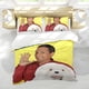 thumbnail image 5 of Samson y Gert Conjunto de sábanas temático, trío de piezas, cómodo y amigable con la piel, diseño único, regalo de decoración para el hogar para familiares, amigos y fans,173cm *218cm, 5 of 6
