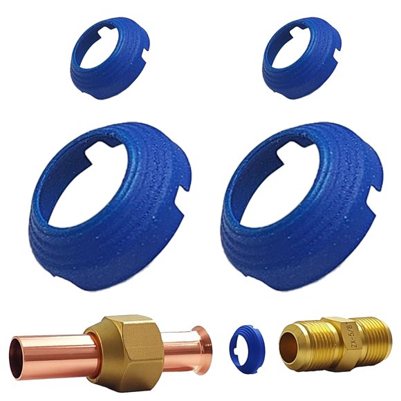 Kit de Sellado Flare ZGTools 1/4" y 1/2" - 4 Piezas