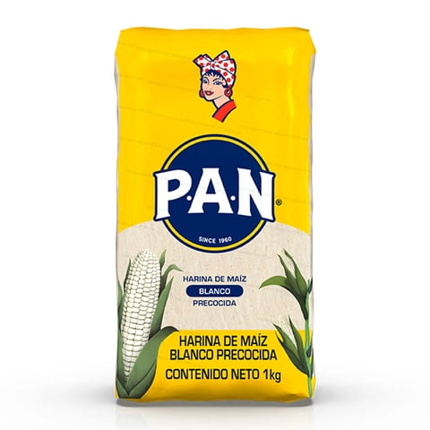 Pan - Harina De Maíz Blanca Bolsa