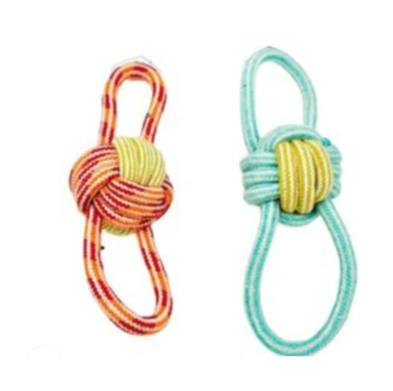 Genérico - Juguete Pelota Trenzado Para Mascotas Colores Surtidos