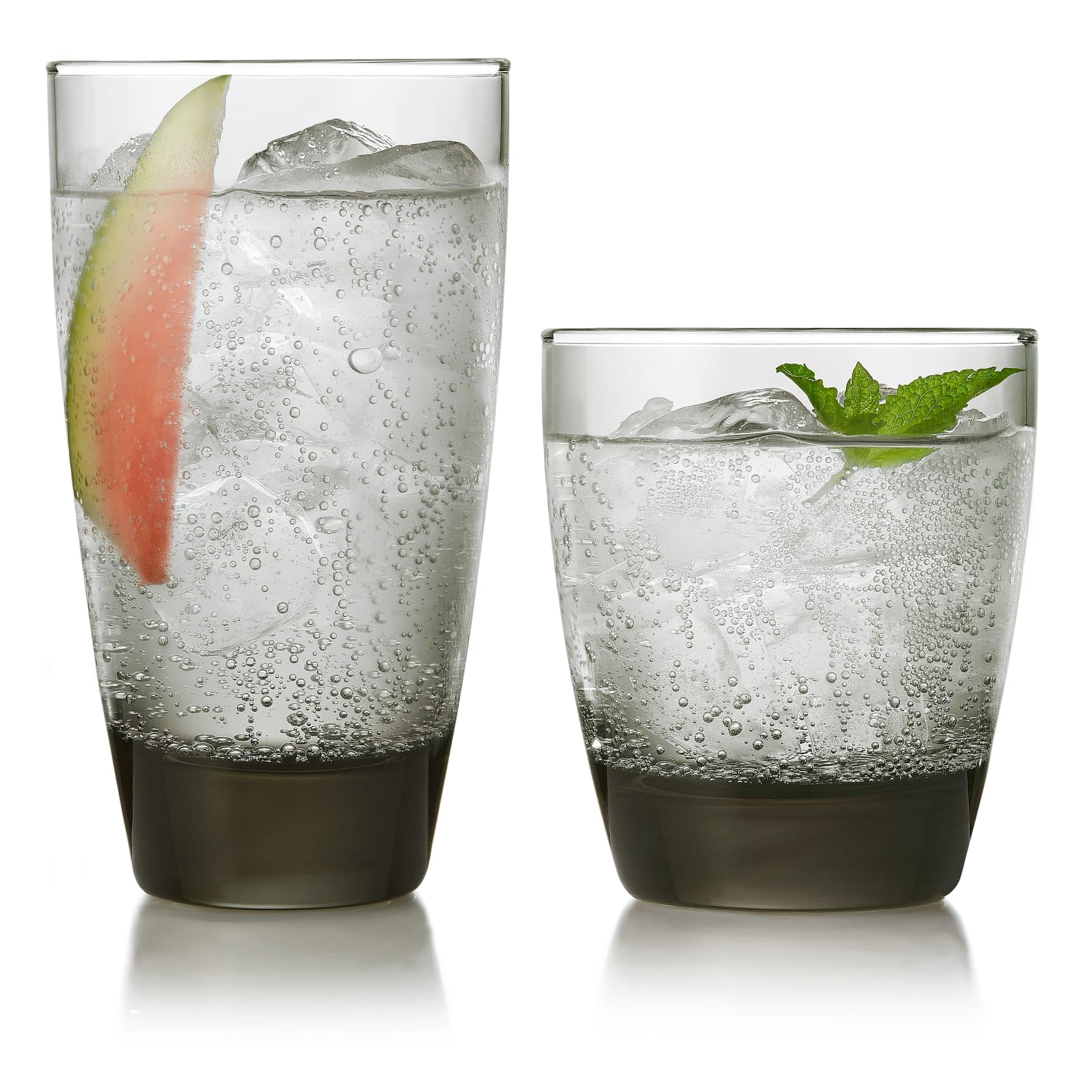 Set De Vasos De Vidrio Libbey Classic Rocks Y Tumbler 16 Piezas