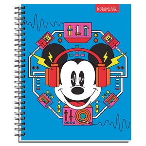 Cuaderno Proarte: Pack 10 Cuadernos Universitarios 100 Hojas 7 Mm Mickey Niño