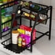 thumbnail image 2 of Rack Estante Organizador Metálico 3 Niveles Negro, 2 of 3