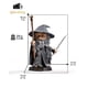 thumbnail image 2 of IRON STUDIOS GANDALF - LORD OF THE RINGS, 2 of 3