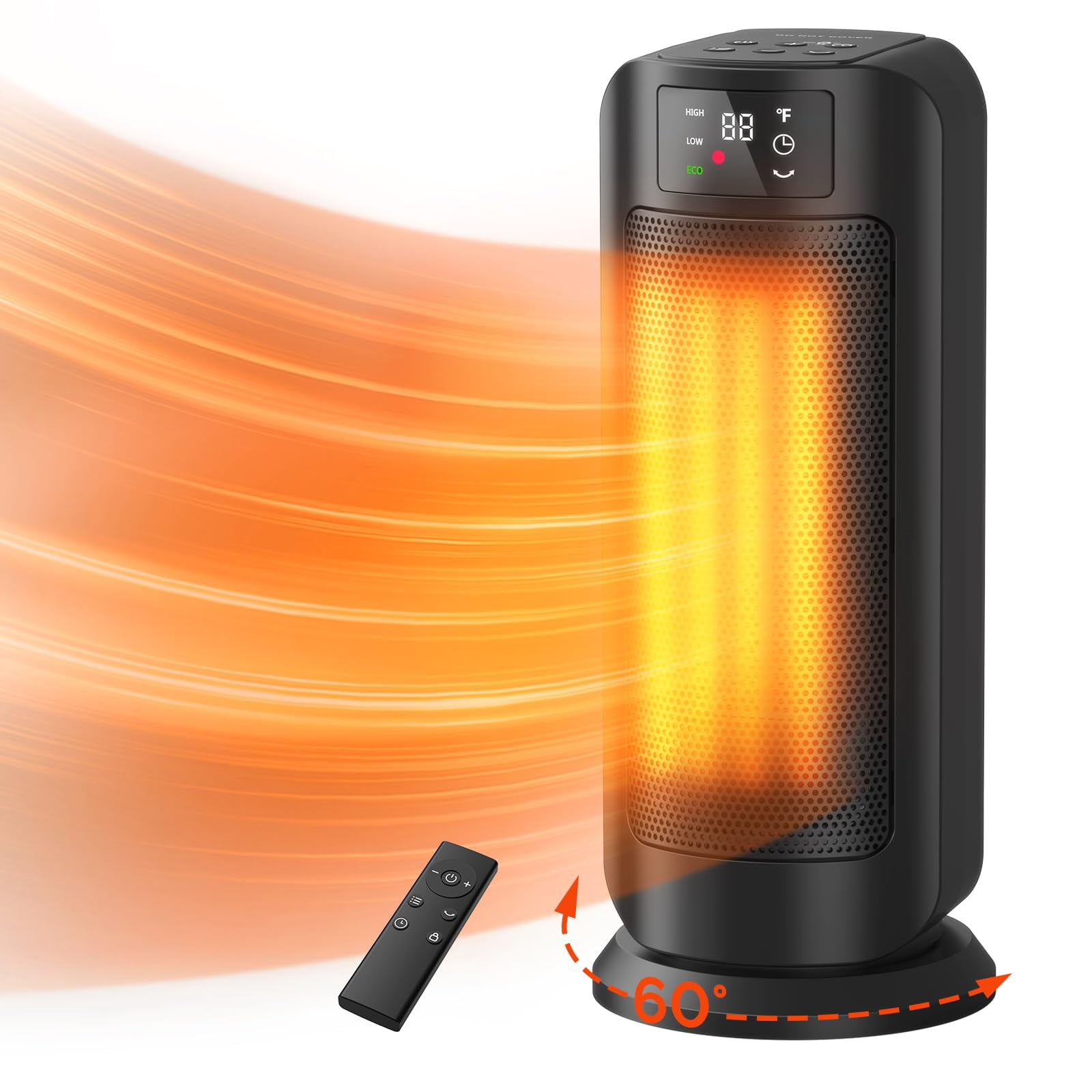 Calentador Eléctrico Portátil Chikit 1500 W Con Termostato