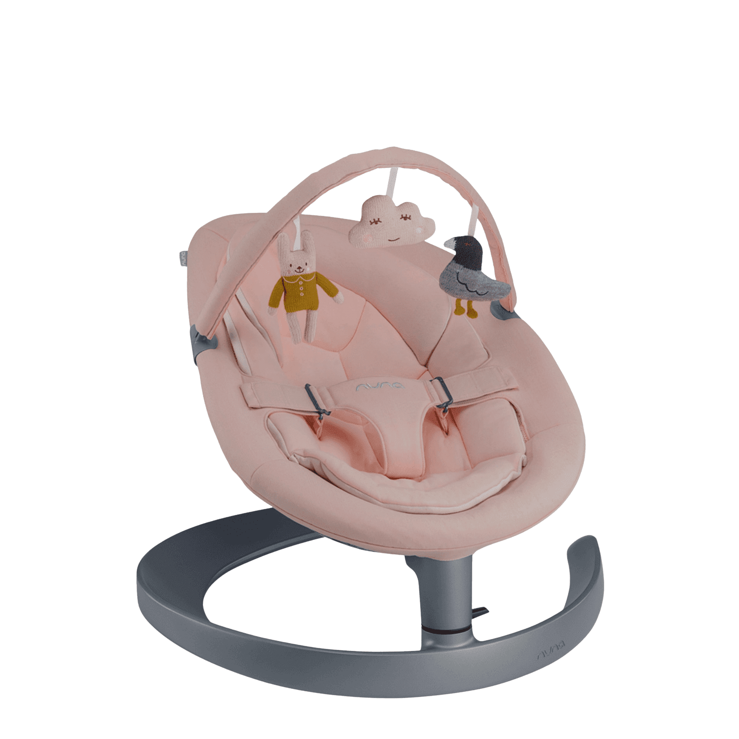 Nuna - Baby Bouncer Leaf Grow Blush