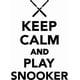 thumbnail image 1 of Decomural Keep Calm Play Snooker WS-50404, 1 of 2